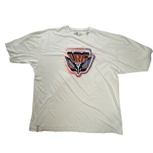 LRG Bird Game Crazy Graphic T-Shirt Mens 4XL White Cotton Short Sleeve Tee
